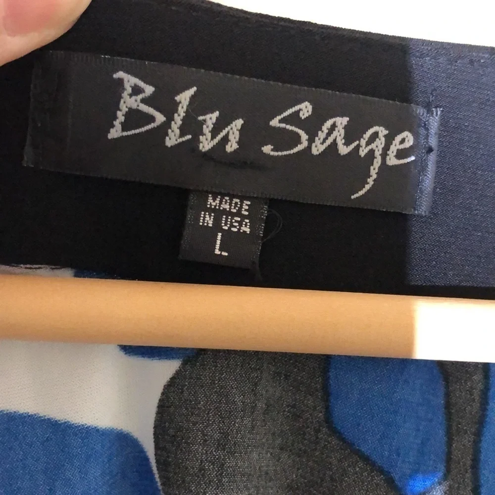 Blu Sage Sleeveless Dress or Coverup Size L